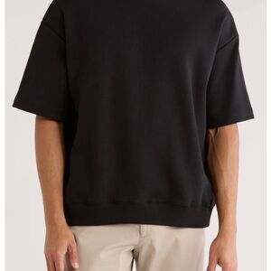 Men's Black Short Sleeve Shirt